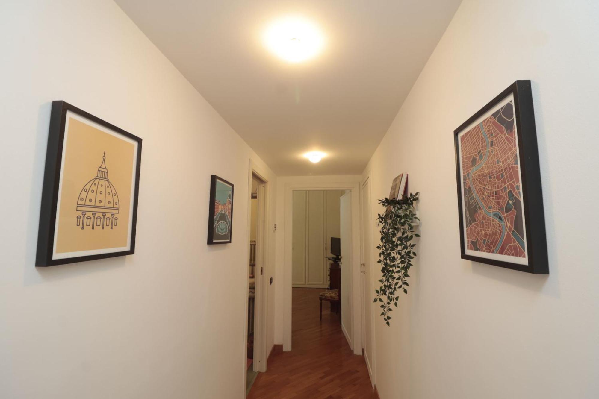 Luminoso E Accogliente Con Giardino - Battistini Apartamento Roma
