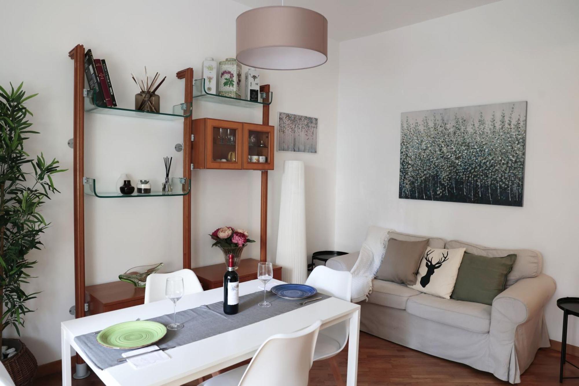 Luminoso E Accogliente Con Giardino - Battistini Apartamento Roma