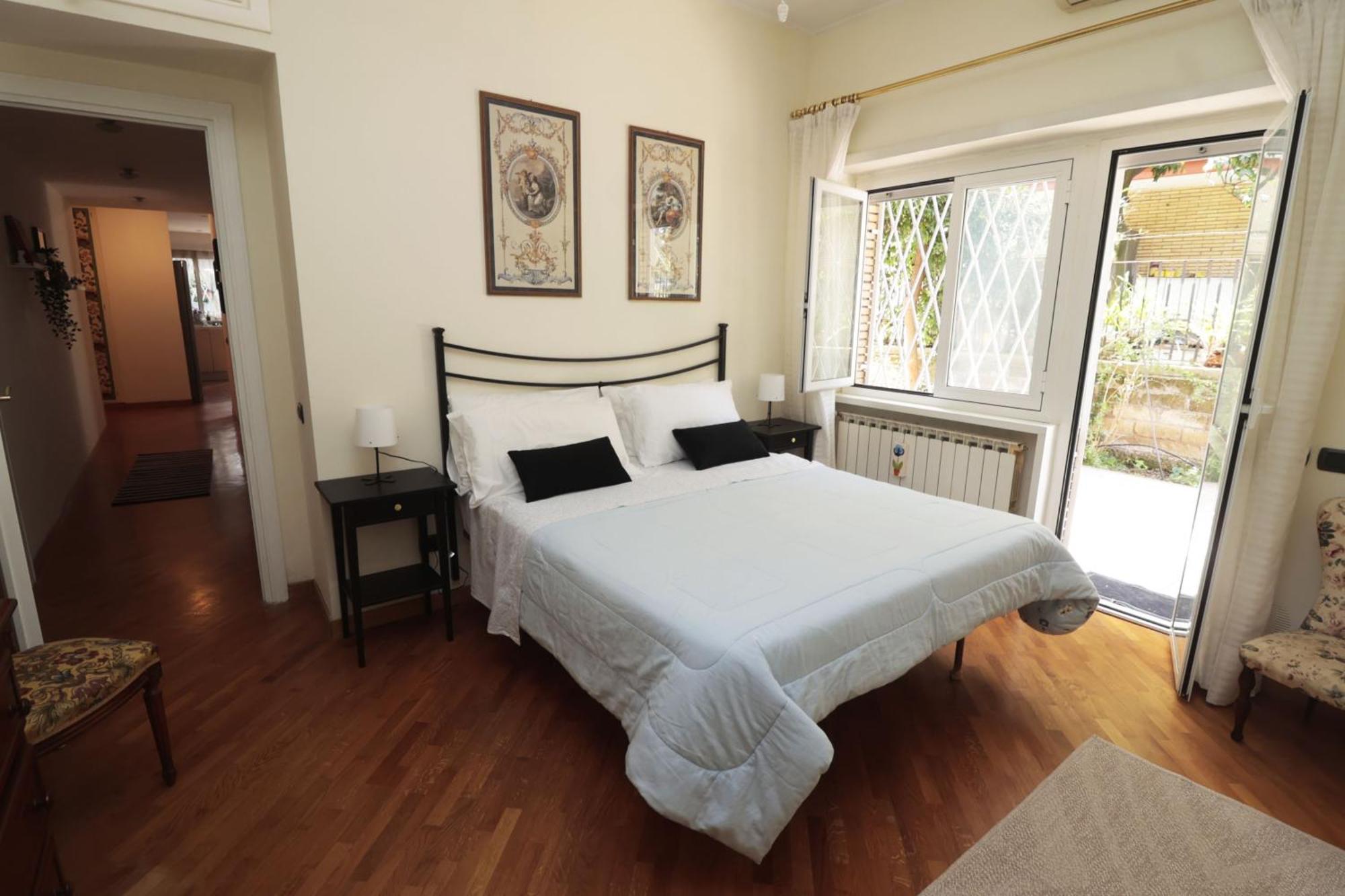 Apartamento Luminoso E Accogliente Con Giardino - Battistini *